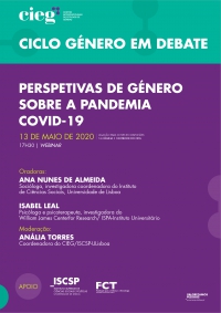 17 | Género em Debate: Perspetivas de Género sobre a pandemia COVID-19