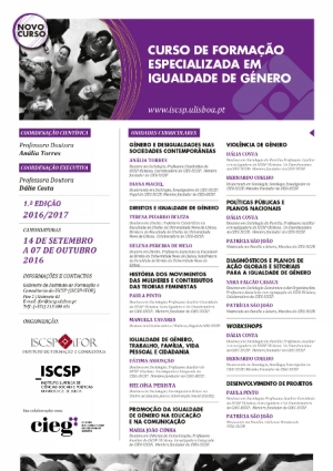 1st Edition of the Specialized Course on Gender Equality