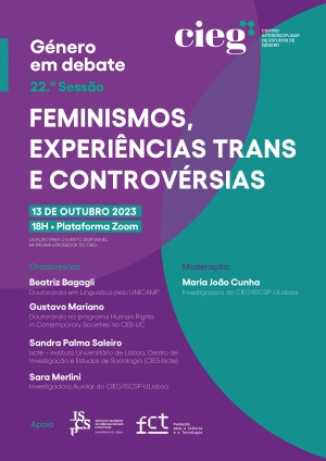 22 | Gender in Debate | Feminisms, trans experiences and controversies