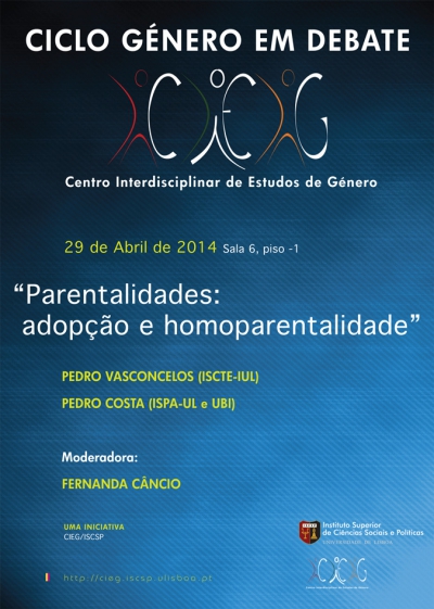Género em Debate: Parentalidades: adoção e homoparentalidade